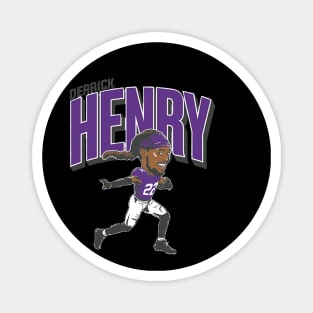 Derrick Henry Baltimore Caricature Magnet